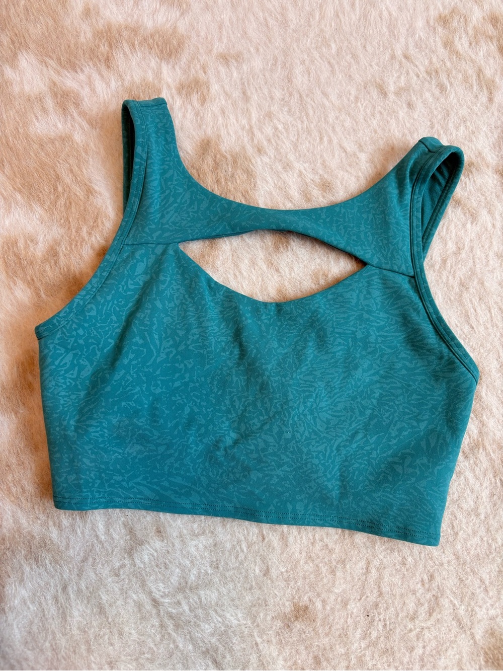 lululemon athletica Teal Green Sports Bra